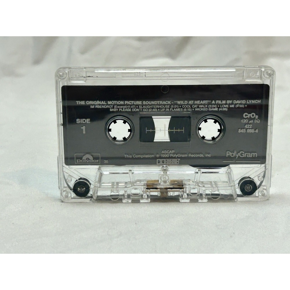 David Lynch's Wild at Heart Motion Picture Soundtrack Cassette 1990 - Picture 4 of 7